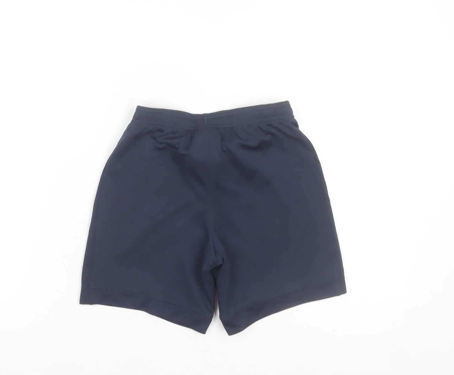 Nike Boys Navy Blue Dri-FIT Athletic Shorts Size S (128-137cm) Lightweight