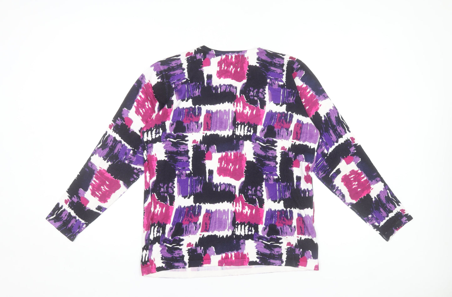 Gerard Womens Multicoloured Long Sleeve Pullover Jumper Size 10/12