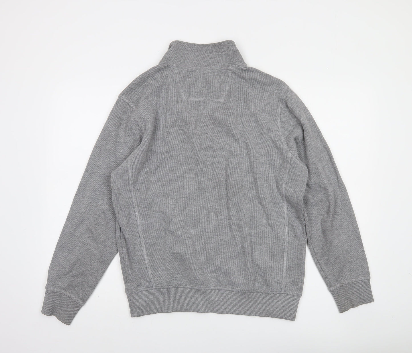 Maine New England Men’s Grey 1/2 Zip Sweatshirt Size M