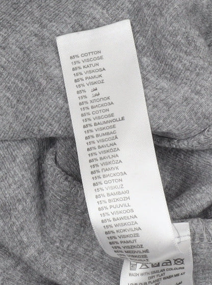 Maine New England Men’s Grey 1/2 Zip Sweatshirt Size M