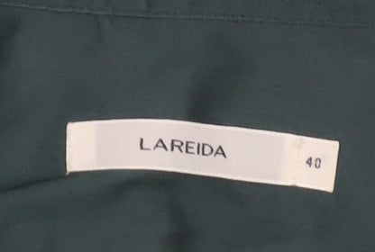 Lareida Women’s Green Cotton Button-Up Shirt Size 12