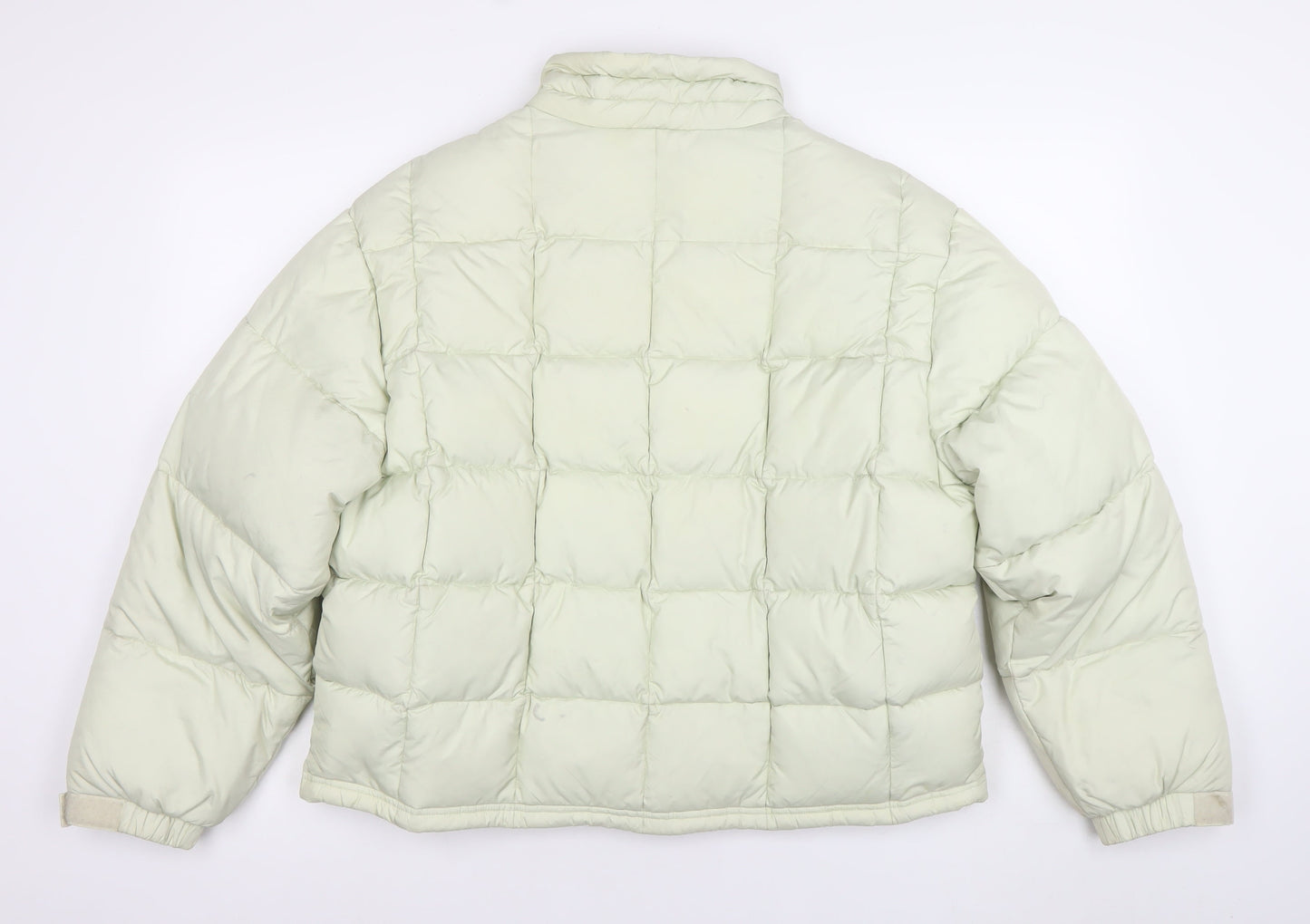 C&A Women Ivory Puffer Jacket Size 18-20 Quilted Winter Coat