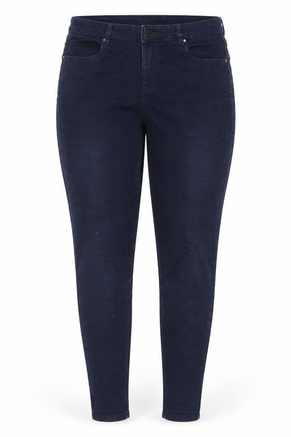 Front view of St. Bernard for Dunnes Stores Women's Blue, size 12, Skinny Jeans