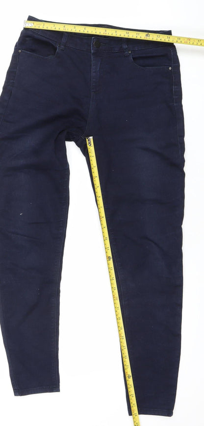 St Bernard for Dunnes Stores Women's Blue Size 12 Skinny Jeans