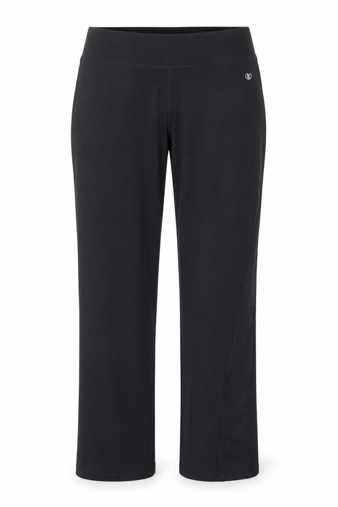 Front view of Dunnes Women Black Performance Sport Leggings M