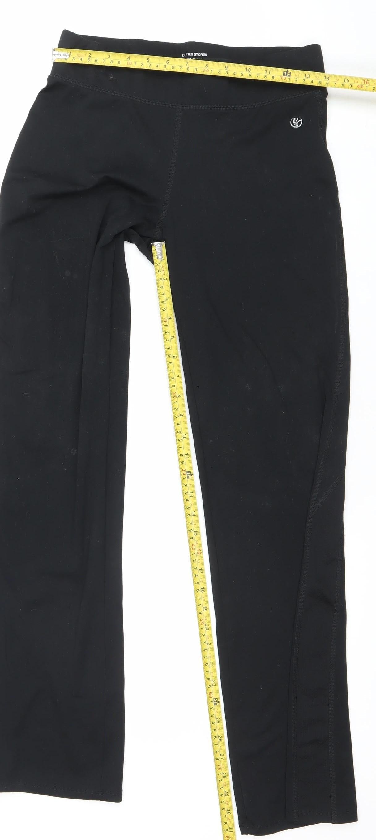 Dunnes Stores Women Black Performance Sport Leggings M