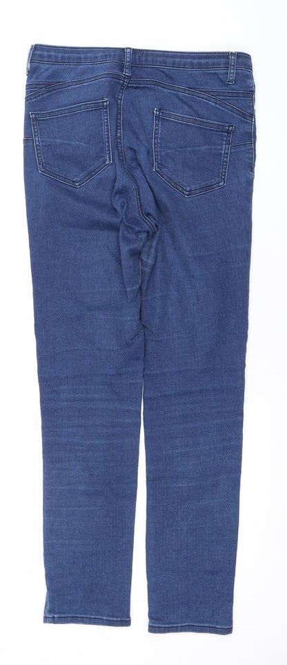 Gallery Women Blue Skinny Slim Fit Jeans UK 12