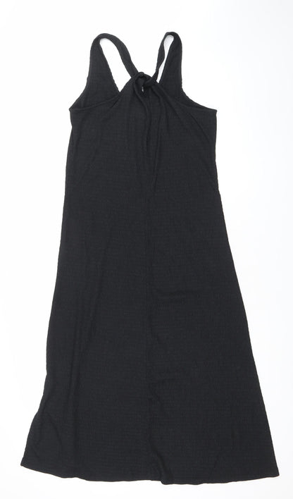 Dunnes Stores Women’s Black XS A-Line Jersey Sleeveless Dress