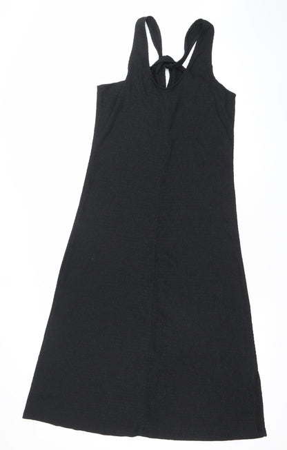 Dunnes Stores Women’s Black XS A-Line Jersey Sleeveless Dress