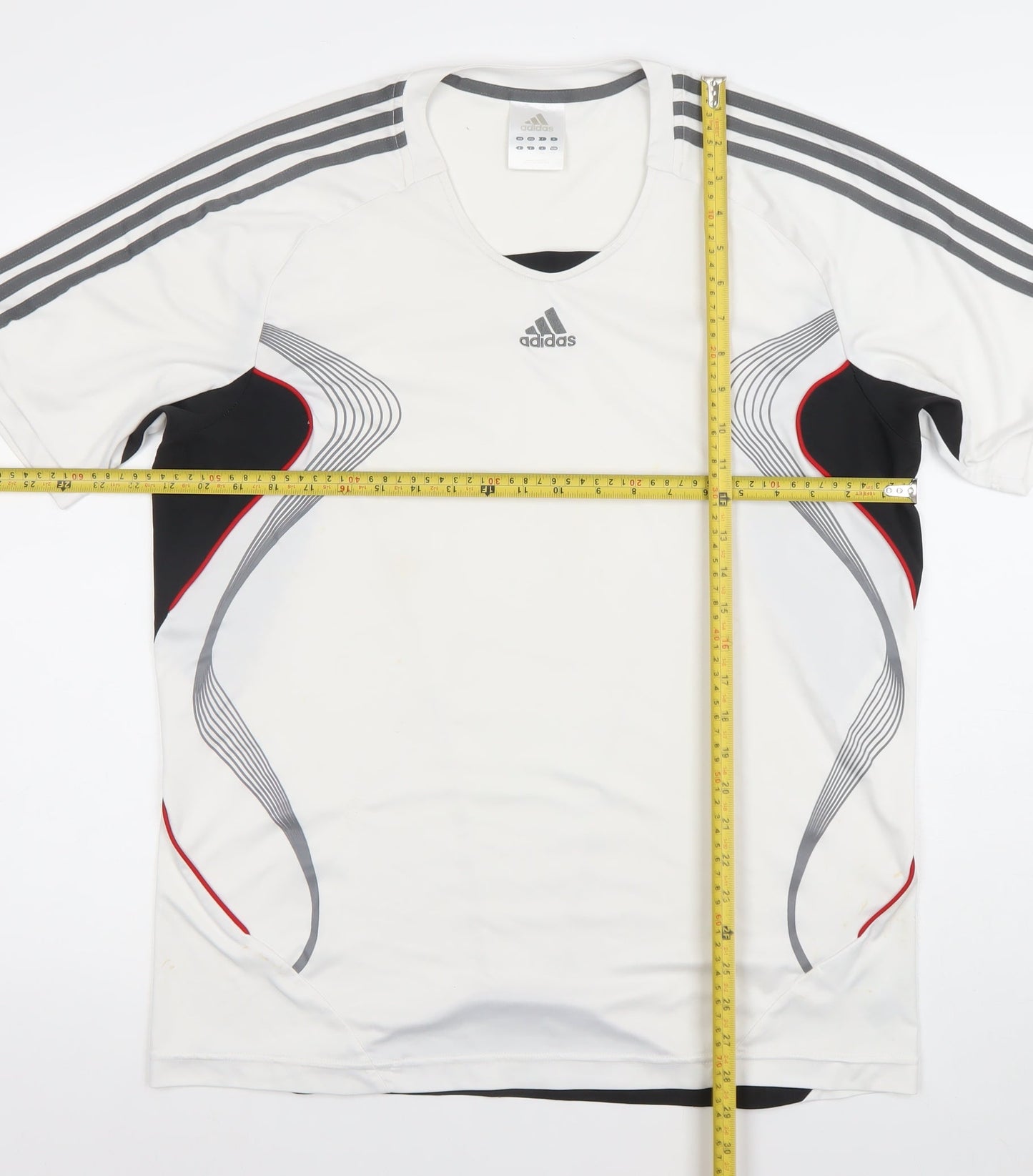 Adidas Men’s White Athletic Gym Training T-Shirt Size L