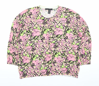 Contemporary Apt. 9 Edge Women's Multicoloured Floral Knit Cardigan XL