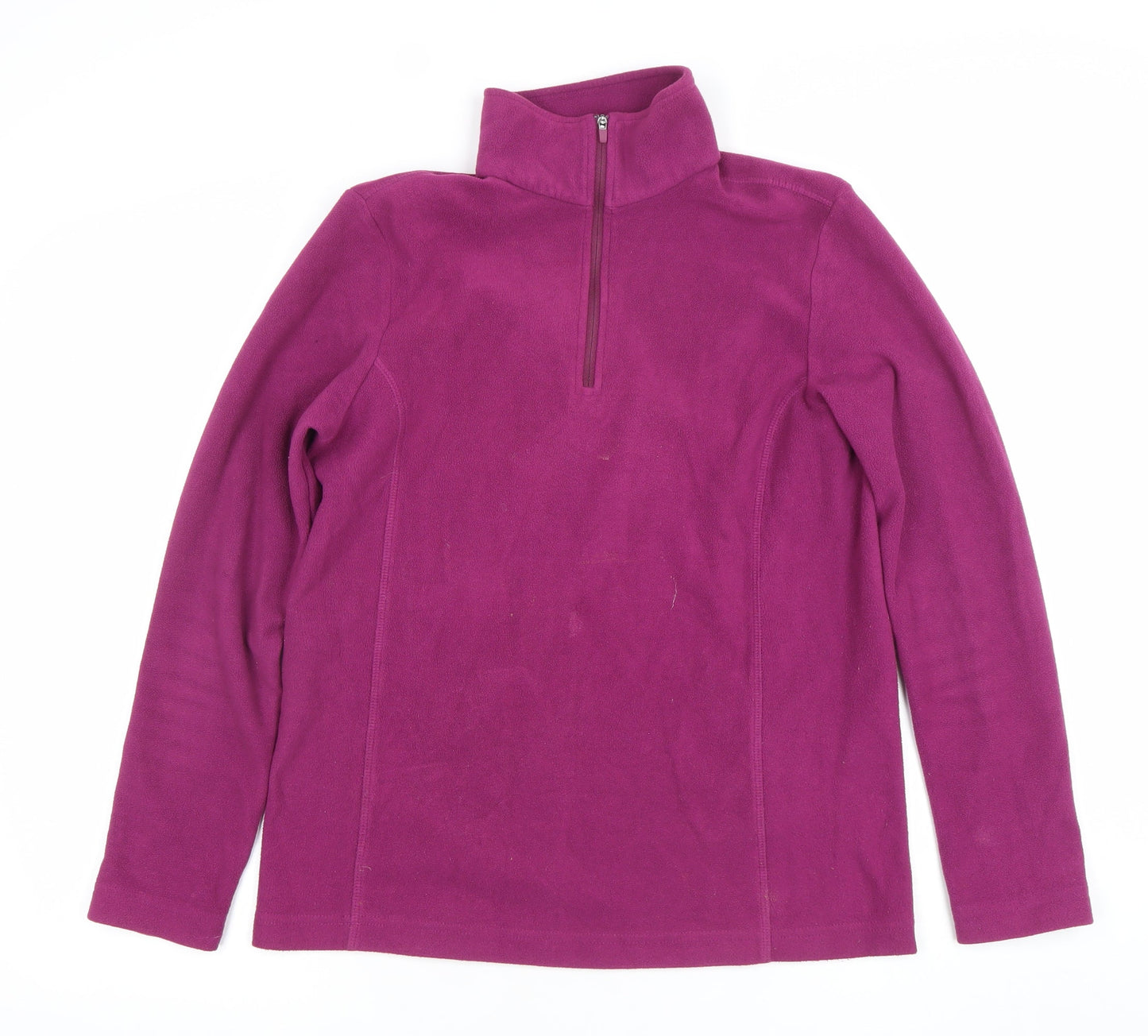 Womens UK Size S Lands' End Purple Pullover Sweatshirt