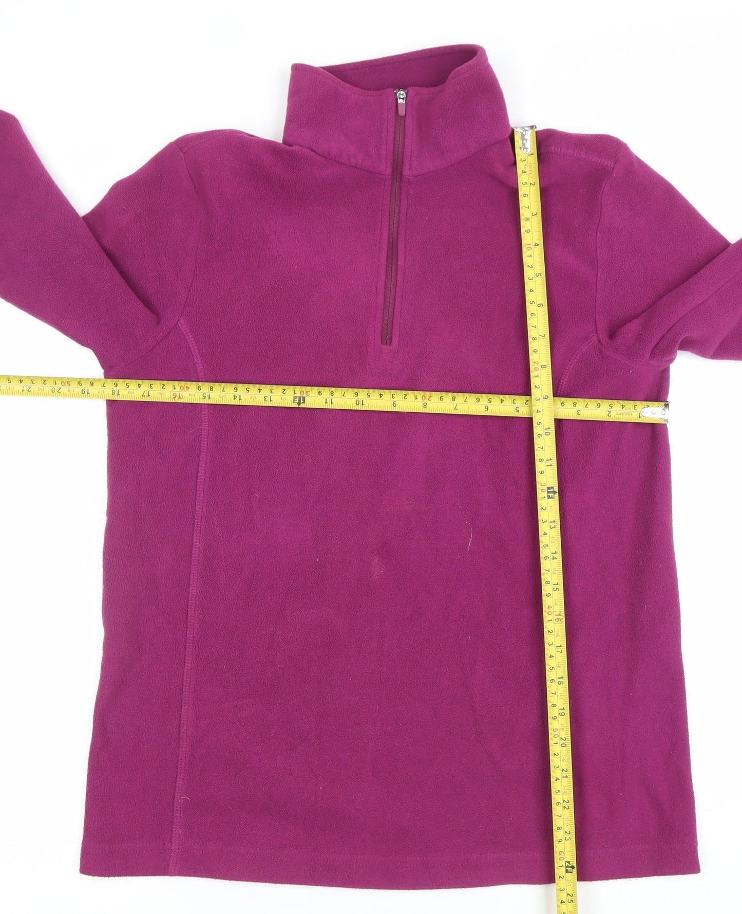 Womens UK Size S Lands' End Purple Pullover Sweatshirt