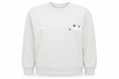 Stradivarius Women's Grey Phoenix Print Pullover Sweatshirt Size S