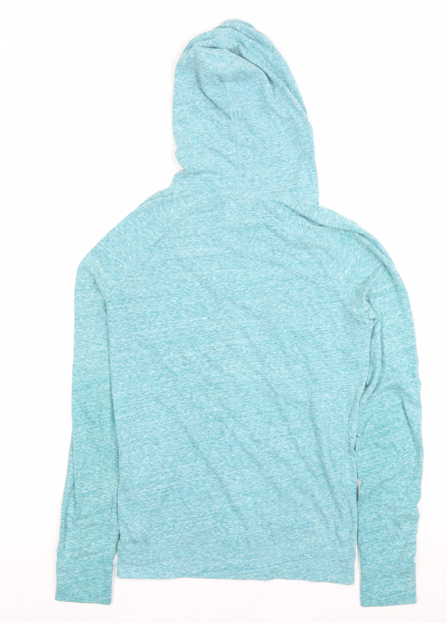 American Eagle Womens Blue Full Zip Hoodie Size Small Lightweight