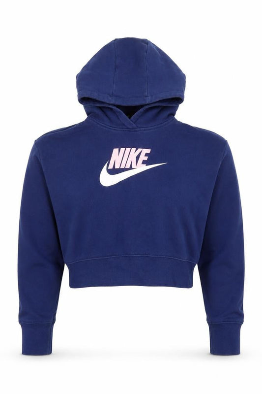 Girls UK Size XL Nike Blue Pullover Hoodie