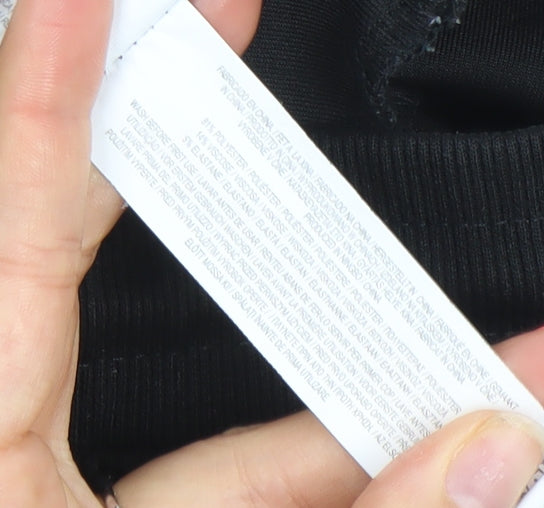 NBA Boys Black Chicago Bulls Jogger Sweatpants 10-11 Years Fleece Lined