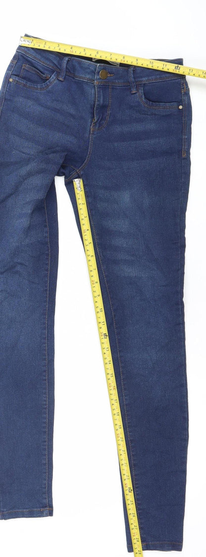Denim Co Womens Blue Skinny Stretch Jeans Size 8