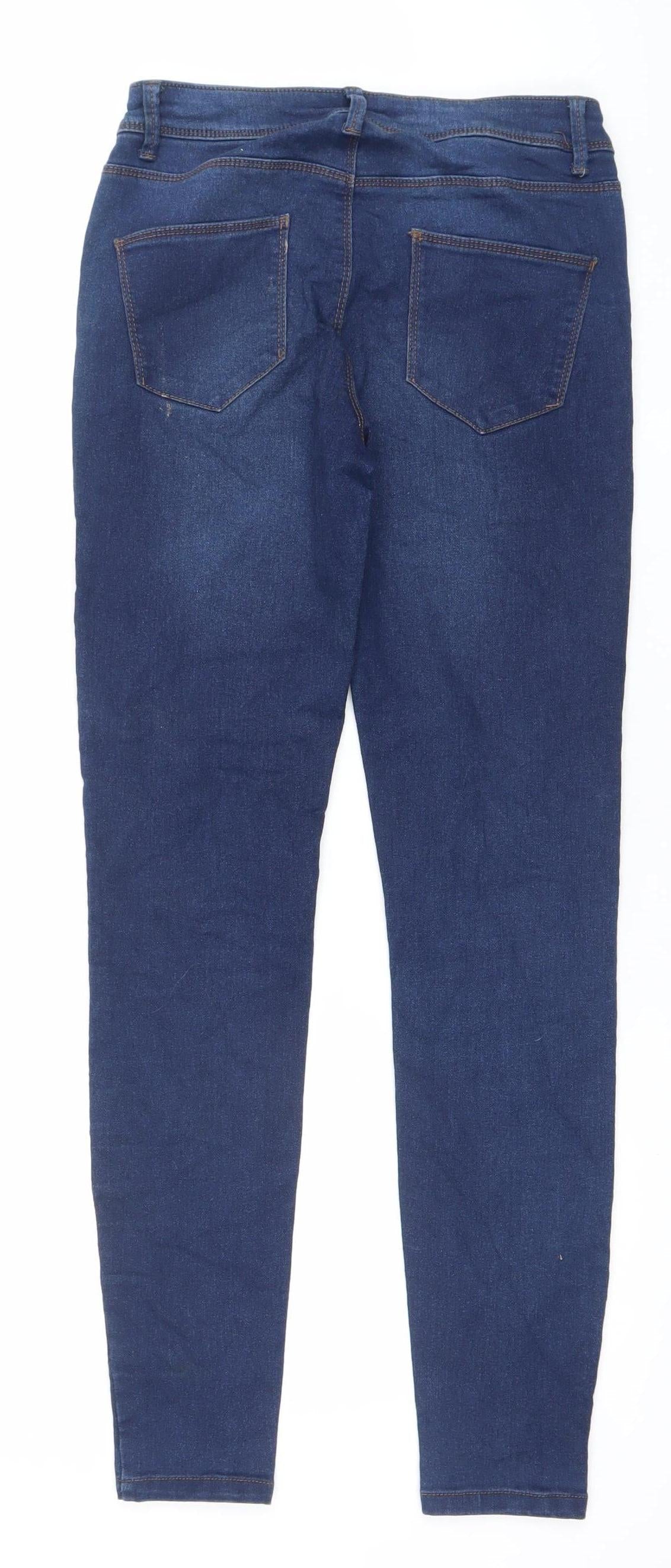 Denim Co Womens Blue Skinny Stretch Jeans Size 8