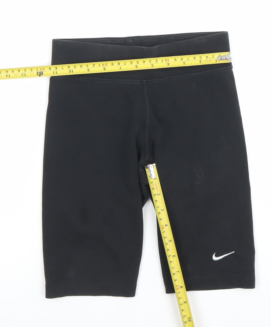 Nike Women's Black XS Biker Activewear Shorts Stretch Cotton