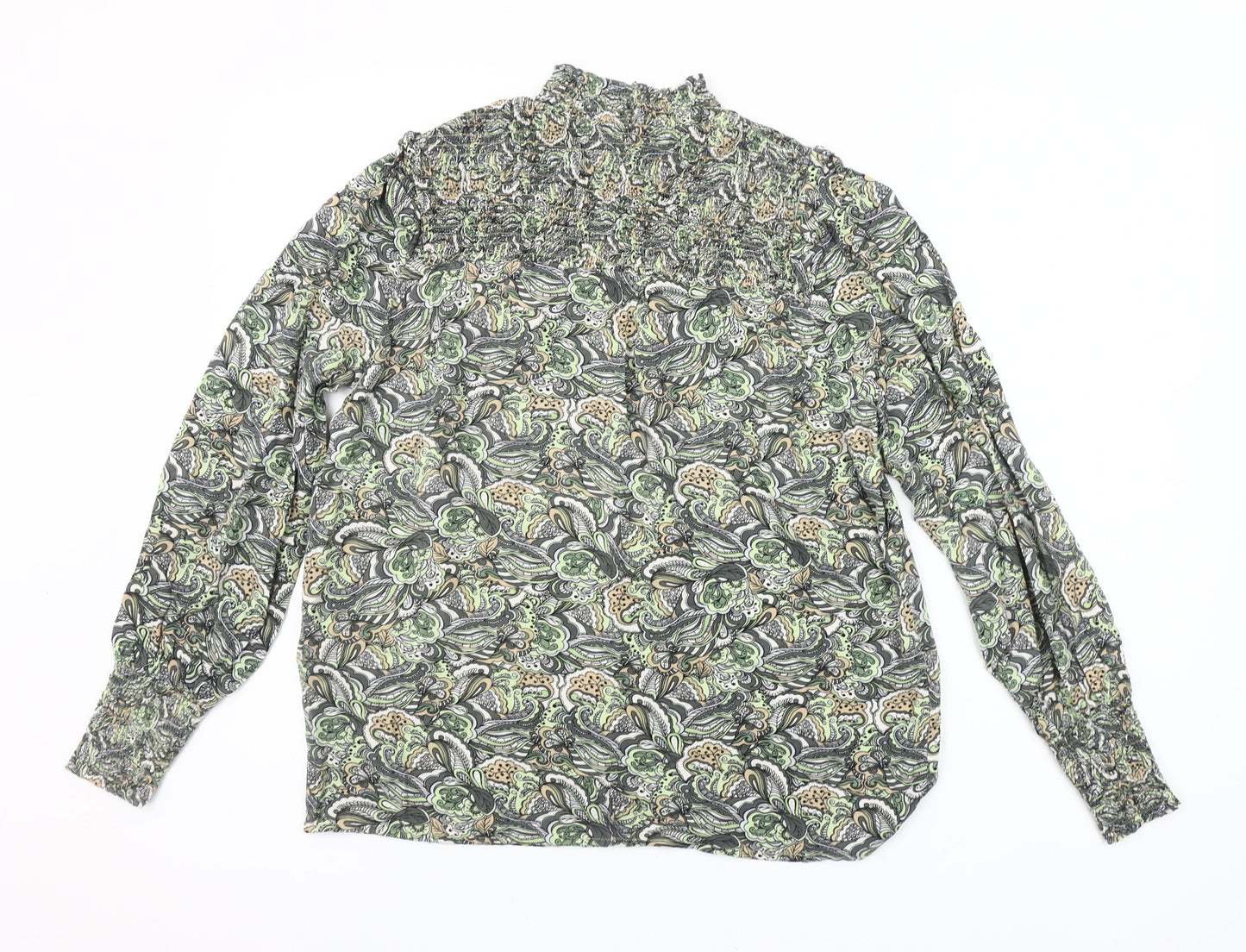 Soyaconcept Women's Multicoloured Floral Viscose Tunic Blouse Size S