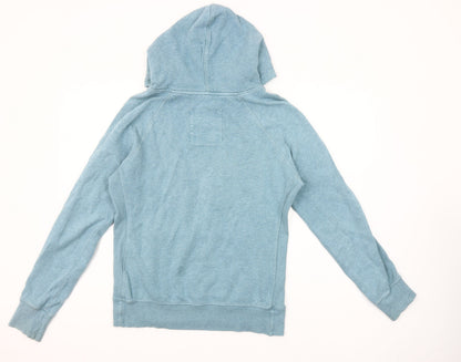 H&M L.O.G.G Women Blue Collegiate Sailing Pullover Hoodie Size M