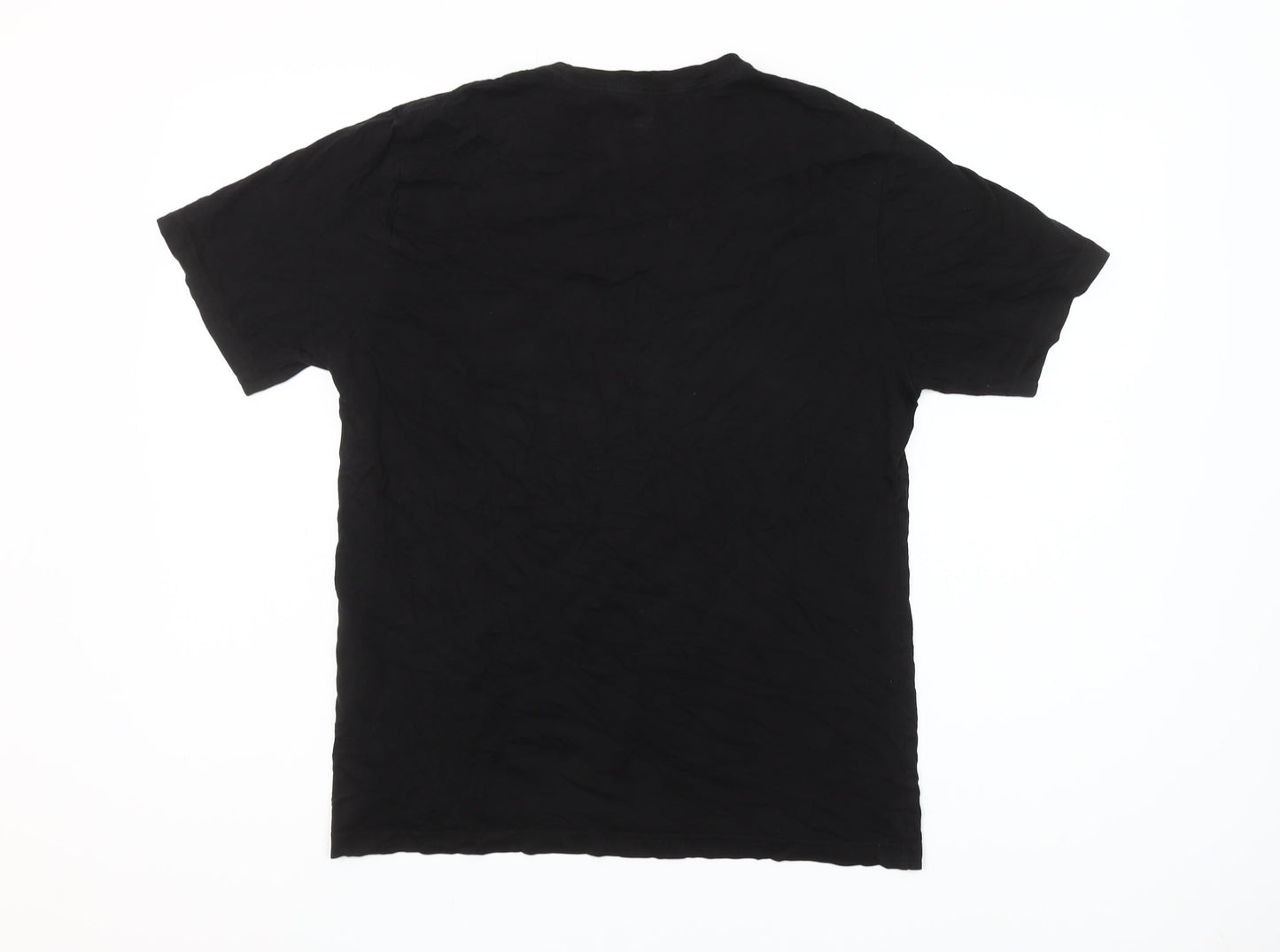 Levi's Women's Black Relaxed Fit Cotton Logo T-Shirt S