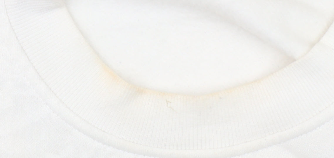 Dunnes Women Cream New York City Graphic Pullover Sweatshirt M