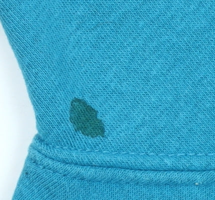Cotton Ridge Mens Blue Full Zip Hoodie Size M Regular Fit