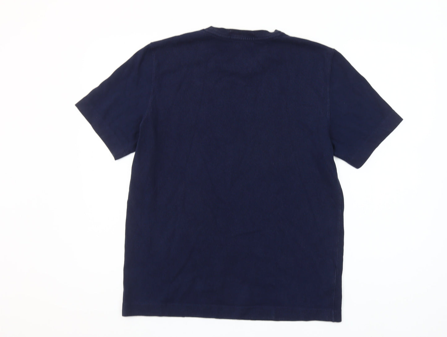 Mens UK Size M Fred Perry Blue  T-Shirt