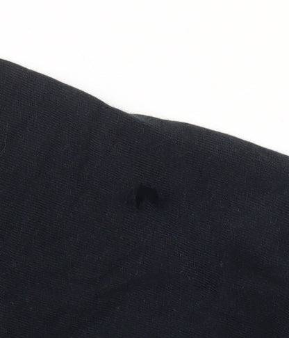 Nike Men's Black Logo Sports T-Shirt M Regular Fit Crew Neck