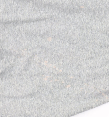 Nike Women’s Grey Fleece Sweatpants M Regular Fit Casual Trousers