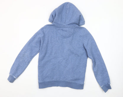 Womens UK Size 6 Jack Wills Blue Pullover Hoodie