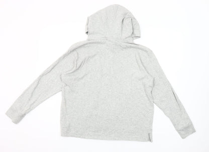 Champion Women's Grey Pullover Hoodie M 100% Cotton Athleticwear