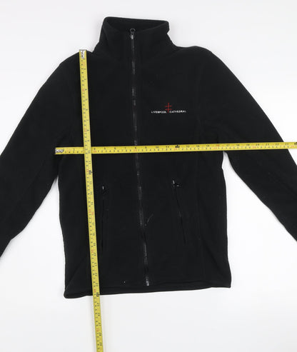 Pro RTX Men's Black Fleece Full Zip Jacket Size S Embroidered Workwear