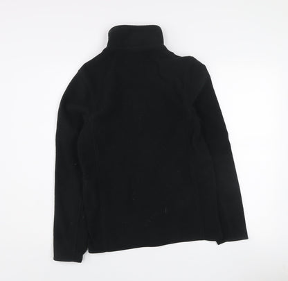 Pro RTX Men's Black Fleece Full Zip Jacket Size S Embroidered Workwear
