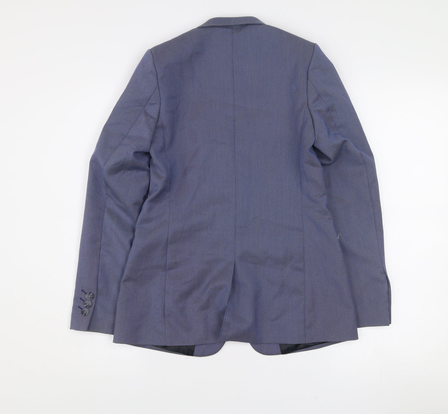 Debenhams Boys Blue Age 12 Formal Suit Jacket One Button Lined