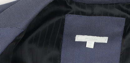 Debenhams Boys Blue Age 12 Formal Suit Jacket One Button Lined