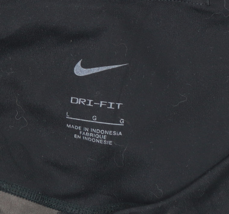 Nike Women's Black Dri-FIT Leggings Size L Stretch Sportswear