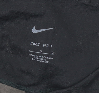 Nike Women's Black Dri-FIT Leggings Size L Stretch Sportswear