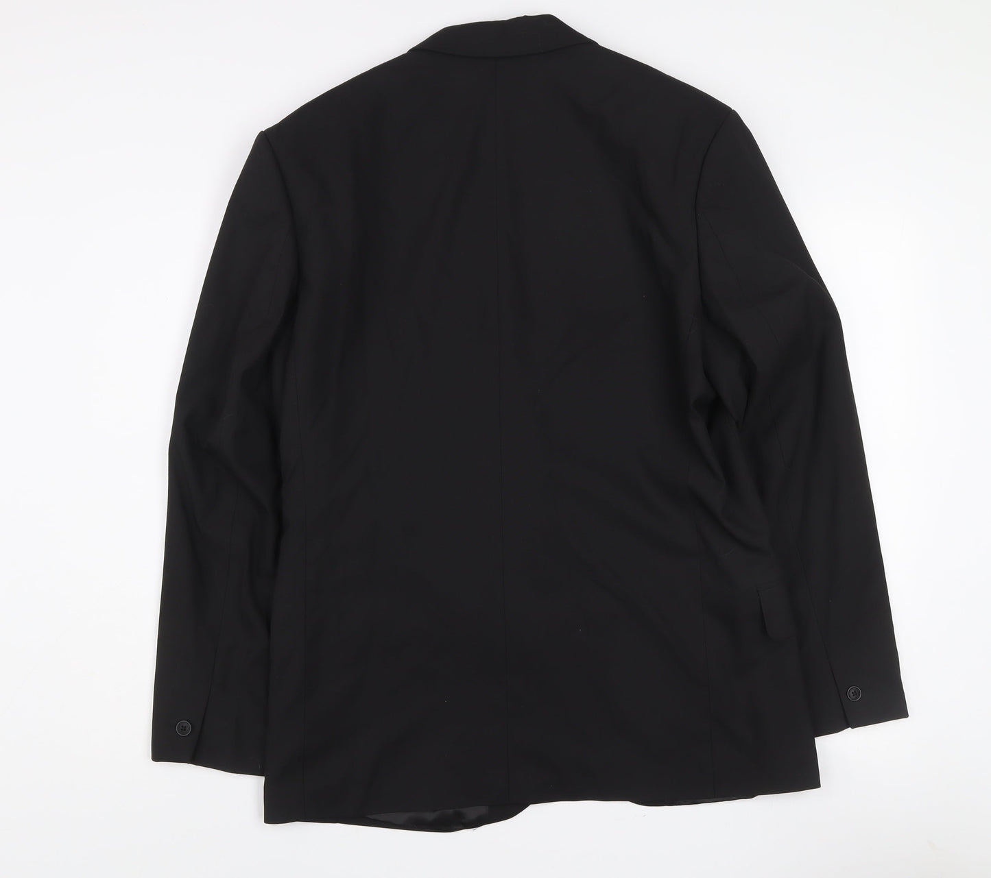 ASOS Design Women's Black Single-Breasted Blazer Jacket Size 38 Regular