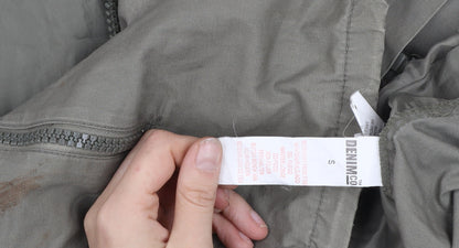 DENIM Co Men’s Green Cotton Military Hooded Jacket S