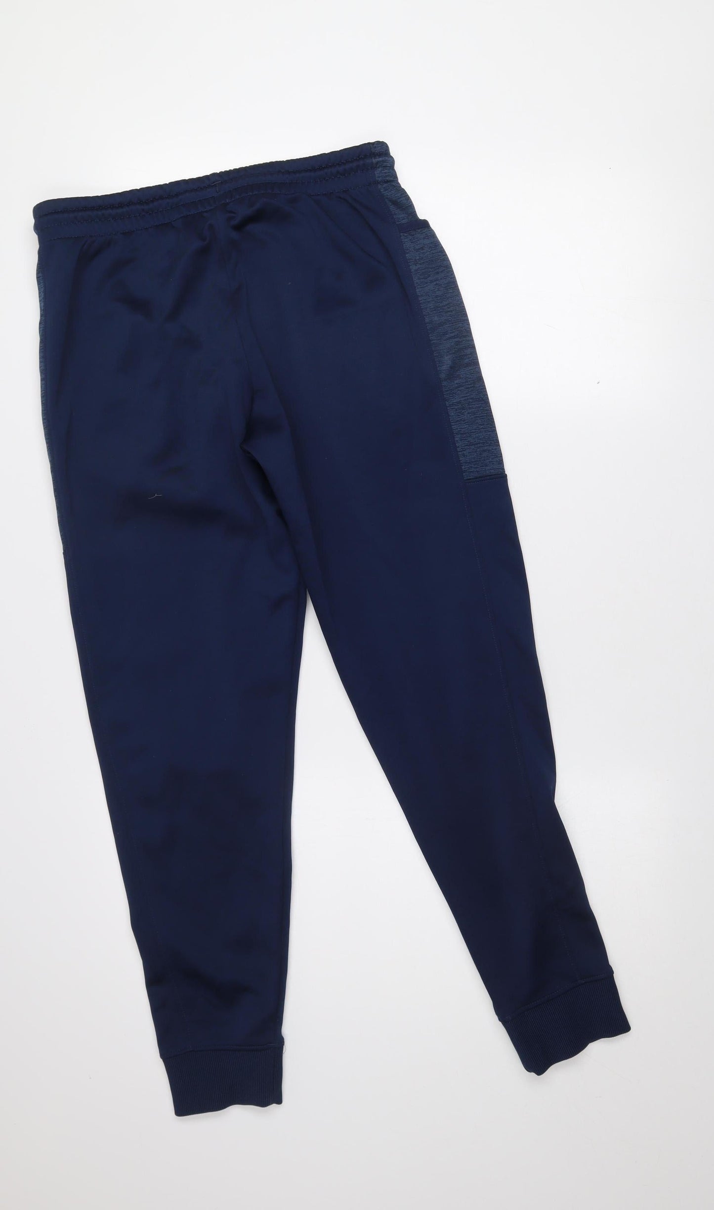 Under Armour Teens Blue XL ColdGear Fleece Jogger Trousers