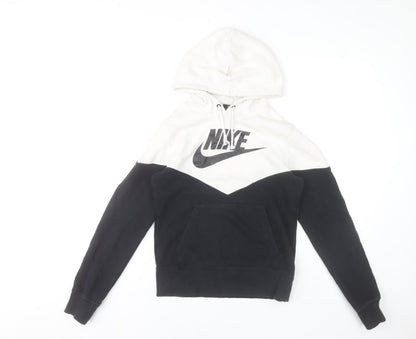 Boys UK Size XS Nike Black Pullover Hoodie