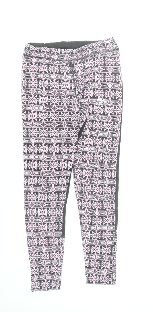 Womens UK Size 12 adidas  Ankle Pink Leggings