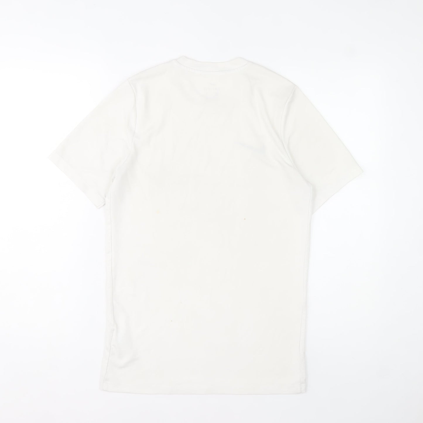 Nike Men's White Dri-Fit Athletic T-Shirt Size S Moisture Wicking