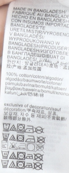 Tommy Hilfiger Boys White Cotton Crew Neck Logo T-Shirt 14-16 Years