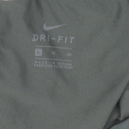 Nike Women's Green Dri-FIT Leggings Size M Running Activewear