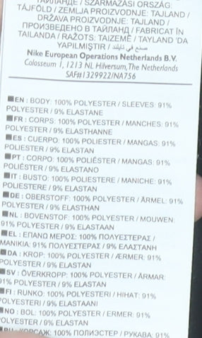 Nike Girls Black Dri-FIT Track Jacket 8-10 Years Athletic Fit