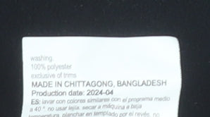 Mountain Warehouse Boys Black Fleece 1/4 Zip Pullover Sweatshirt 9-10 Years